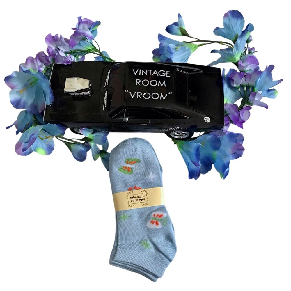 Tutu Anna NWT 5 Pairs No Show Blue Socks Women OS
